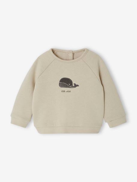 Set sweater en broek baby ecru+klei+nude - vertbaudet enfant 