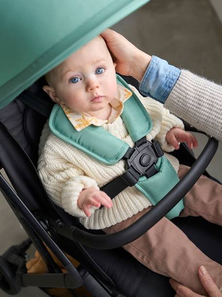 Compacte buggy Ikaria VERTBAUDET groenblauw+saliegroen - vertbaudet enfant 