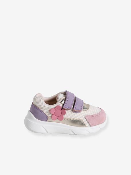 Babysneakers met klittenband veel roze - vertbaudet enfant 