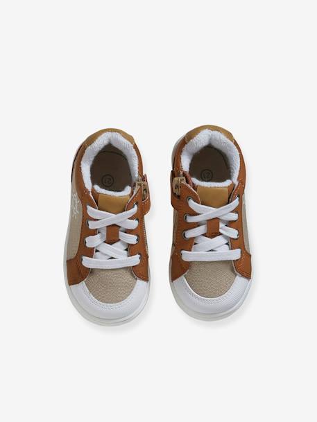 MID babysneakers met veters en rits beige - vertbaudet enfant 