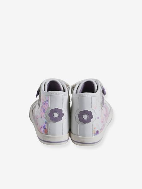 Hoge sneakers voor meisjes, kleutercollectie wit - vertbaudet enfant 