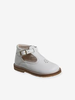 Schoenen-Meisje shoenen 23-38-Ballerina's, babies-Leren babyschoentjes