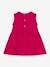 Mouwloze linnen jurk PETIT BATEAU rood - vertbaudet enfant 