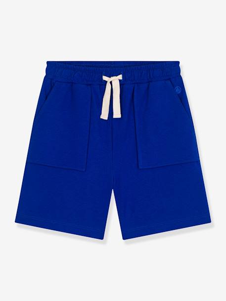 Jongensshort van katoen PETIT BATEAU marineblauw - vertbaudet enfant 