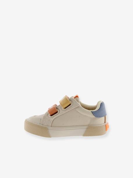 Kindersportschoenen Tribu Tiras Print Multicolor 1065181 VICTORIA® beige+jeansblauw - vertbaudet enfant 