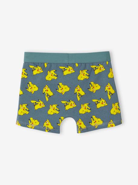 Set van 3 Pokemon®-boxers groen - vertbaudet enfant 