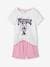 Tweekleurige korte pyjamabroek meisjes Disney® Minnie rozen - vertbaudet enfant 