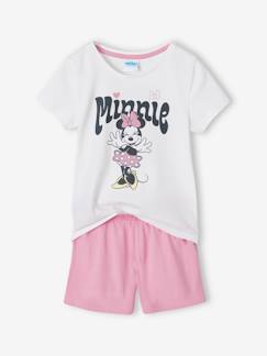 Tweekleurige korte pyjamabroek meisjes Disney® Minnie  - vertbaudet enfant