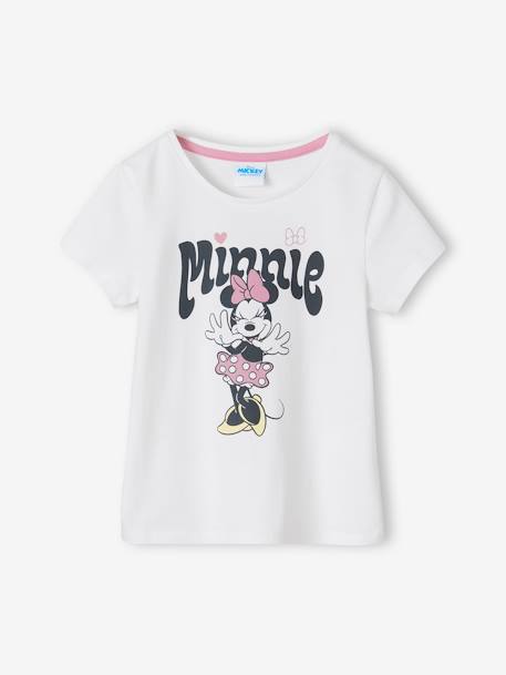 Tweekleurige korte pyjamabroek meisjes Disney® Minnie rozen - vertbaudet enfant 