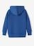 Fancy ridge hoodie met rits blauw - vertbaudet enfant 