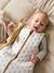 Omkeerbare mouwloze slaapzak met opening in het midden ETHNIC beige, bedrukt - vertbaudet enfant 