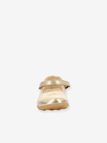 Leren kindersandalen Ambellie 895413-30-113 KICKERS® goud - vertbaudet enfant 