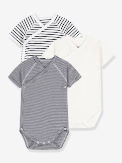 Baby-Body-Set van 3 rompertjes PETIT BATEAU