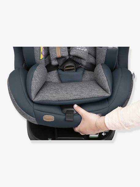 Roterend autostoeltje CHICCO Seat3Fit i-Size Air Melange 40 tot 125 cm, gelijk aan groep 0+/1/2 grijsblauw+zwart - vertbaudet enfant 