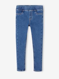 Meisje-Broek-Treggingjeans Basics meisjes