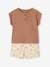 Geboorteset: Tunesisch T-shirt + babyshort mokka - vertbaudet enfant 