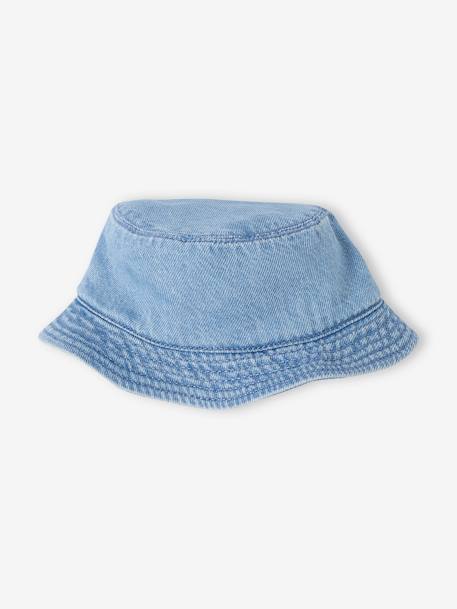 Geboorteset: korte salopette, body en muts baby's gebleekt denim - vertbaudet enfant 