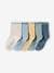 Set van 5 paar gekleurde sokken voor babyjongen grijsblauw+inktblauw - vertbaudet enfant 
