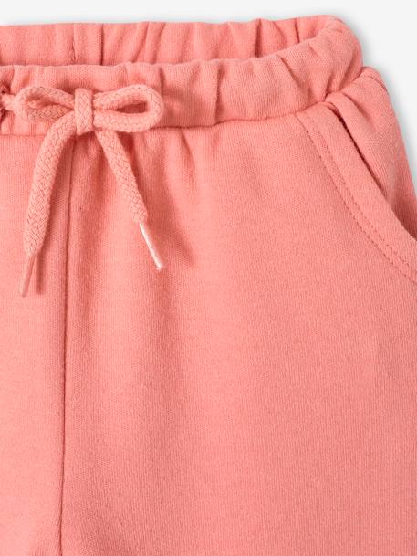 Molton babyset met sweater en harembroek gemêleerd beige+rouge - vertbaudet enfant 