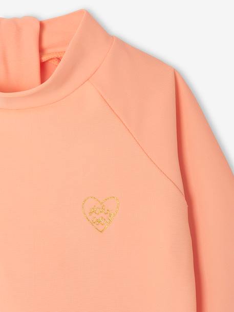 UV-bestendig zwemshirt voor babymeisjes rozen - vertbaudet enfant 