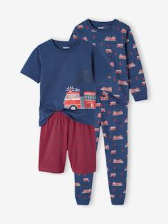 -Set pyjama + pyjashort brandweer jongens