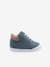 Hoge leren babysneakers 4097B084 Babybotte® groenblauw - vertbaudet enfant 