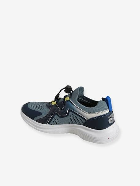 Sportieve elastische kindersneakers met dikke zool veel blauw - vertbaudet enfant 