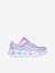 Lichtgevende kindersneakers Heart Lights - Retro Hearts 302689L - LVMT SKECHERS® paars - vertbaudet enfant 