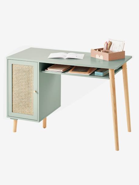 Kinderbureau POÉSIE-ASSORTIMENT groen+nude - vertbaudet enfant 