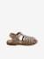 Leren kindersandalen kleutercollectie goud - vertbaudet enfant 