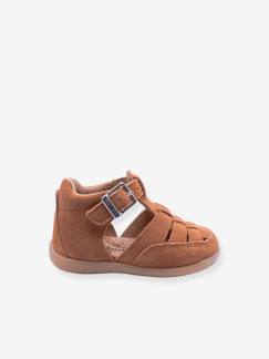 Schoenen-Baby schoenen 17-26-Loopt jongen 19-26-Leren babylaarsjes 4016B136 Babybotte®