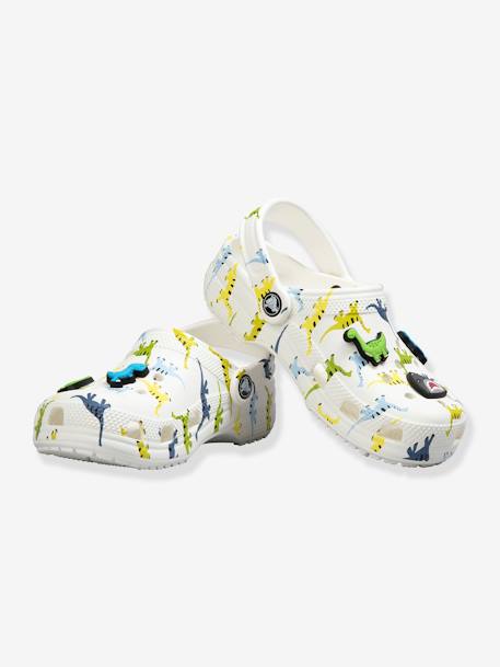 Kinderklompen Clog T Dino CROCS(TM) groen, bedrukt - vertbaudet enfant 