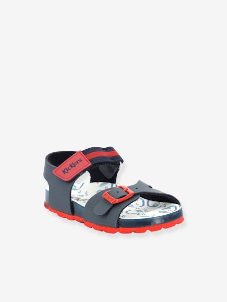 Kindersandalen Sostreet 894912-30-103 KICKERS® marineblauw - vertbaudet enfant 