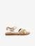 Leren kindersandalen Betty 694799-30-15 KICKERS® goud - vertbaudet enfant 