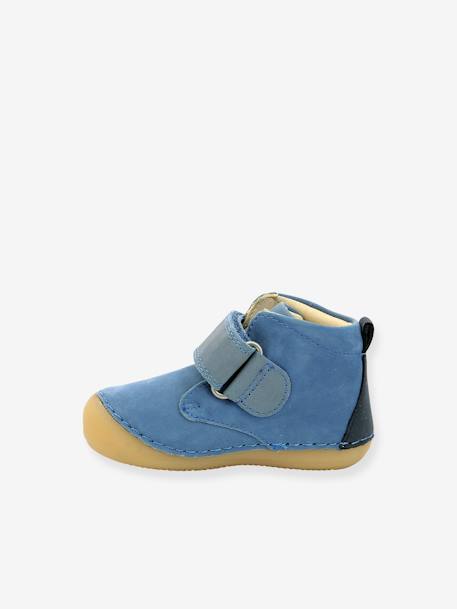 Leren babylaarsjes Sabio 961544-10-53 KICKERS® blauw - vertbaudet enfant 