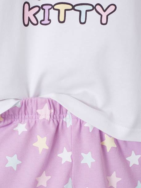 Tweekleurige korte pyjamabroek meisjes Hello Kitty® lila - vertbaudet enfant 