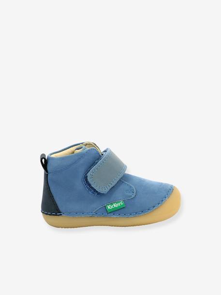 Leren babylaarsjes Sabio 961544-10-53 KICKERS® blauw - vertbaudet enfant 