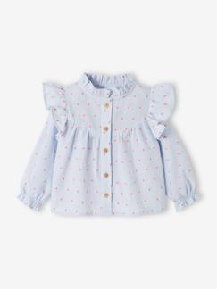 Baby-Babyblouse met ruches