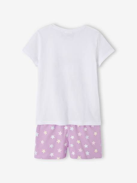 Tweekleurige korte pyjamabroek meisjes Hello Kitty® lila - vertbaudet enfant 