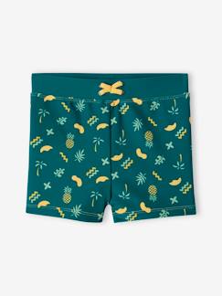-Jongenszwemshort ananasprint