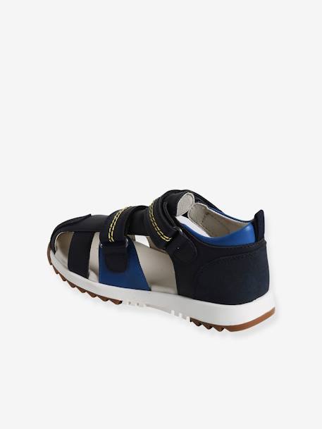 Sandalen met klittenband kinderen kleutercollectie veel blauw - vertbaudet enfant 