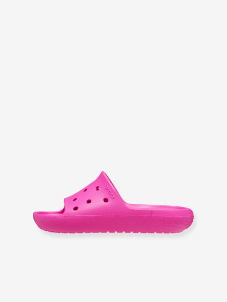 Kinderslippers 209422 Classic Slide CROCS(TM) rozen+zwart - vertbaudet enfant 