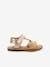 Leren kindersandalen Diazz 927302-30-111 KICKERS® goud - vertbaudet enfant 