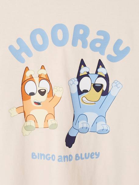 Bluey® gemengd T-shirt ecru - vertbaudet enfant 