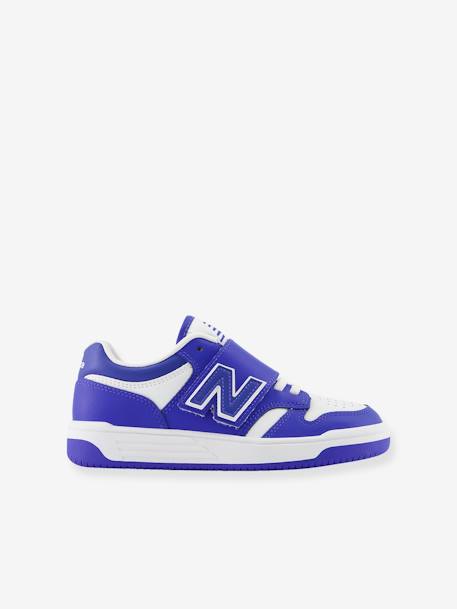 Kindersneakers met veters en klittenband PHB480WH NEW BALANCE® blauw - vertbaudet enfant 