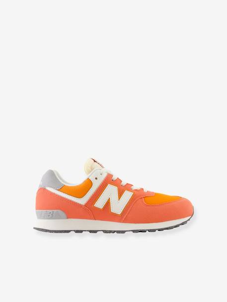 Kindersneakers met veters GC574RCB NEW BALANCE® gemêleerd rood - vertbaudet enfant 