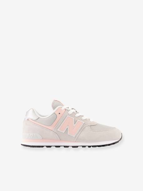 Kindersneakers met veters GC574EVK New Balance® muisgrijs - vertbaudet enfant 