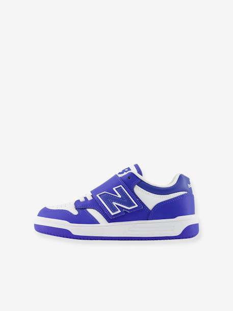 Kindersneakers met veters en klittenband PHB480WH NEW BALANCE® blauw - vertbaudet enfant 