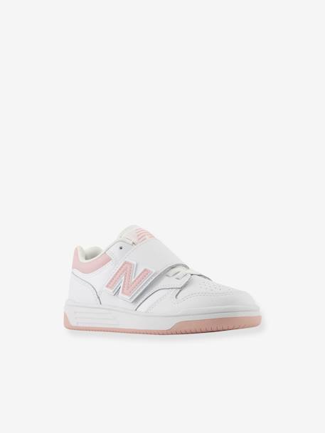 Kindersneakers met veters en klittenband PHB480OP NEW BALANCE® wit - vertbaudet enfant 