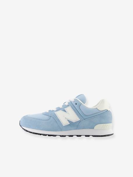 Kindersneakers met veters GC574GWE NEW BALANCE® blauw - vertbaudet enfant 